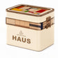 Mehrlagige Medikamenten- und Erste-Hilfe-Box mit Tragegriff