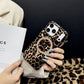 Magnetische iPhone-Hülle mit Leopardenmuster