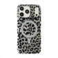 Magnetische iPhone-Hülle mit Leopardenmuster