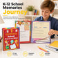 📚 Schul-Erinnerungsalbum für Fotos, Notizen und wichtige Meilensteine