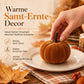 🎃 Samt-Kürbis als Herbst- und Halloween-Dekoration