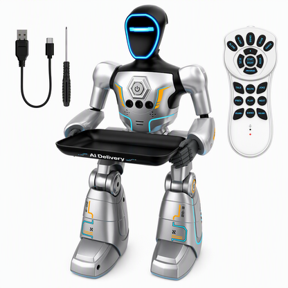 🤖 Interaktiver Spielroboter mit Gestensteuerung und USB-Aufladung