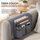 🛏️ Filz-Bettseitentasche für Handy, Tablet und Bücher