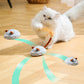 Interaktives elektrisches Katzenspielzeug in Mausform