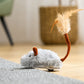 Interaktives elektrisches Katzenspielzeug in Mausform