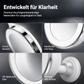 🎀 10-fach LED-Schminkspiegel mit Saugnapf