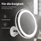 🎀 10-fach LED-Schminkspiegel mit Saugnapf