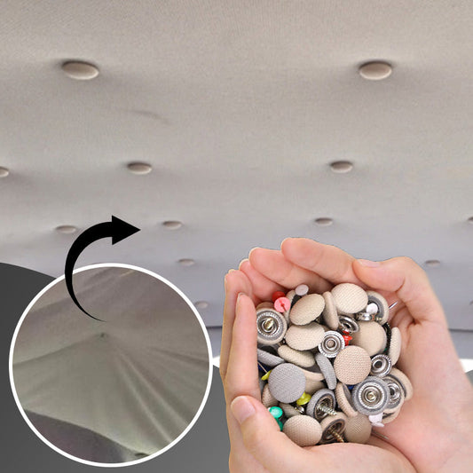 🧰 Reparaturset für Auto-Dachhimmel mit Stoffknöpfen