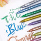 Metallic-Marker-Set in 12 oder 24 Farben