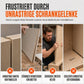 📢📢Kaufe 1, erhalte 1 gratis！！⏰ 🛠️ Montagepositionierer für Schrank-Seitenplatten