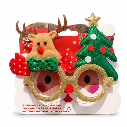 👻 50% OFF NOW!  🎄 Dekorative Weihnachtsbrille mit Elchmotiv