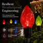 ☀️ Solar-Gartenleuchten mit 5 Diamant-Lichtkugeln