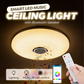 LED-Deckenleuchte mit Bluetooth-Lautsprecher, RGB-Licht und App-Steuerung