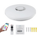 LED-Deckenleuchte mit Bluetooth-Lautsprecher, RGB-Licht und App-Steuerung