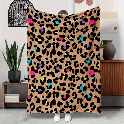 ⏳Begrenzte Zeit 50% Rabatt💥Ultraweiche Kuscheldecke mit Leopardenmuster
