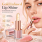 🌸⏳Zeitlich begrenztes Angebot⏳🌸 Lippenbalsam mit Goldfolie und temperaturabhängigem Farbumschlag 💄 – Feuchtigkeitsspendender rosiger Farbton mit glänzendem Gold-Finish ✨