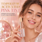 🌸⏳Zeitlich begrenztes Angebot⏳🌸 Lippenbalsam mit Goldfolie und temperaturabhängigem Farbumschlag 💄 – Feuchtigkeitsspendender rosiger Farbton mit glänzendem Gold-Finish ✨