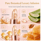 🌸⏳Zeitlich begrenztes Angebot⏳🌸 Lippenbalsam mit Goldfolie und temperaturabhängigem Farbumschlag 💄 – Feuchtigkeitsspendender rosiger Farbton mit glänzendem Gold-Finish ✨