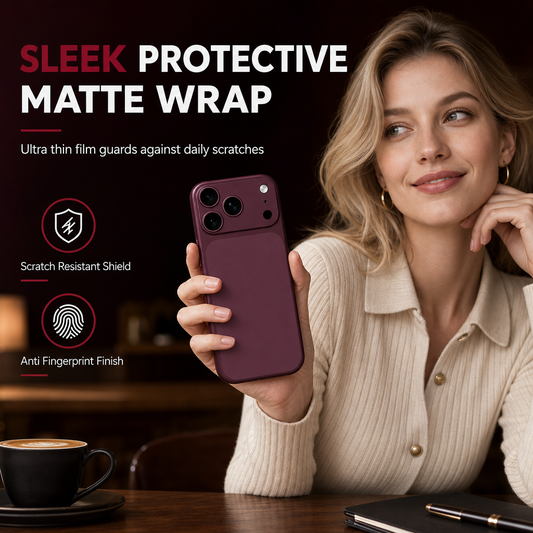 ⏳Zeitlich begrenztes Angebot⏳ Matte Rückseitenfolie für ausgewählte iPhone-Modelle