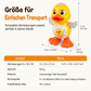🦆 50% RABATT!   Elektrisches singendes und tanzendes Enten-Spielzeug