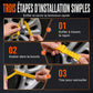⏳Zeitlich begrenztes Angebot⏳ ❄️ BLITZANGEBOT: 50 % RABATT! Anti-Rutsch-Reifengurte – Mit multidirektionalen Nylon-Spikes, Befestigung für Schnee oder Schlamm, 5er- oder 10er-Set für mehr Grip beim Freifahren ✨