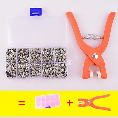 ⏳Zeitlich begrenztes Angebot⏳ 🧷 Set mit Zangen zum Anbringen von Druckknöpfen ohne Nähen