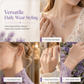 ✨ 50 % Rabatt! 🦋 Ein Hauch von Eleganz – Funkelndes Schmetterling-Schmuckset mit violetten Zirkonia