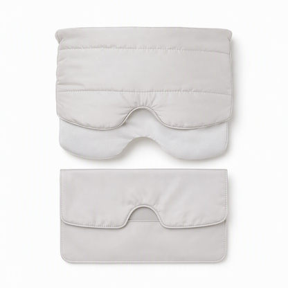 ⏳Zeitlich begrenztes Angebot⏳ 😴💤 Gewichtete Schlafmaske – 100% Lichtundurchlässig, druckentlastendes Design für tieferen Schlaf und frische Augen!