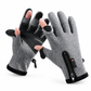 ⏳Zeitlich begrenztes Angebot⏳ Winter wasserdichte winddichte, gefütterte Outdoor-Sporthandschuhe mit Reißverschluss für Radfahren, Wandern und Skifahren