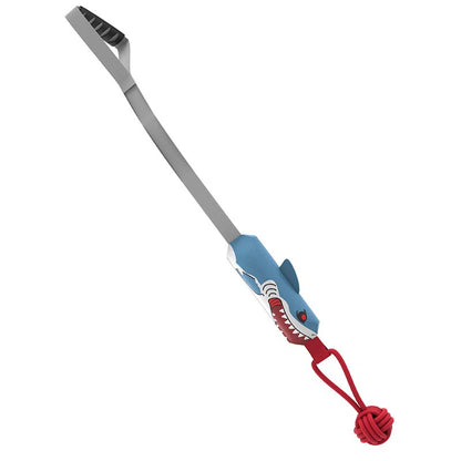 ⏳Zeitlich begrenztes Angebot⏳ Interaktives Hunde-Zerrspielzeug mit Quietsche und Seilknoten – 90 cm, mit Griff, Hai-, Adler- oder Mais-Design