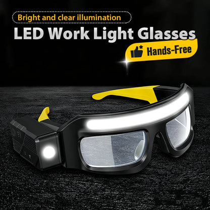 ⏳Nur für kurze Zeit – 50% RABATT⏰✨Freihändige LED-Arbeitslichtbrille