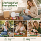 ⏳Zeitlich begrenztes Angebot⏳ ✨ 50% RABATT! 🧶 DIY-Flechtband-Bastelset – anfängerfreundlich, mit nummerierten Fächern & verschiedenen Mustern