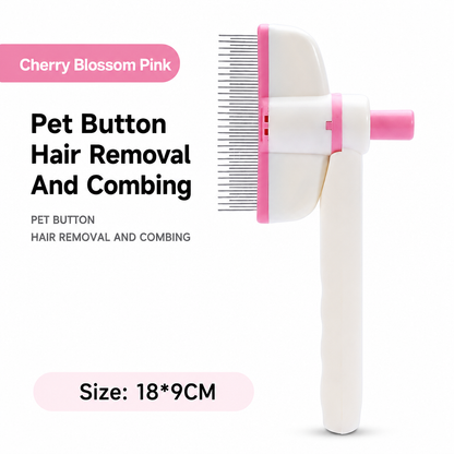 ⏳Zeitlich begrenztes Angebot⏳ 🆕Edelstahl-Fellpflegebürste für Hunde und Katzen💫Entfilzungs- und Unterfellkamm gegen lose Haare