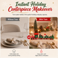 ⏳Zeitlich begrenztes Angebot⏳ Mini-Weihnachtszug aus Kunststoff – festliche Tisch- und Fensterdekoration, einzeln oder als 4-teiliges Set