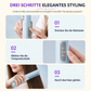 ⏳Zeitlich begrenztes Angebot⏳ Kabellose 2-in-1-Glättbürste für glattes Haar und Locken – wiederaufladbar, kompakt und leicht, 138 g