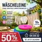 ☀️Tragbare Wäscheleine 10 m aus Nylon für Reise und Outdoor